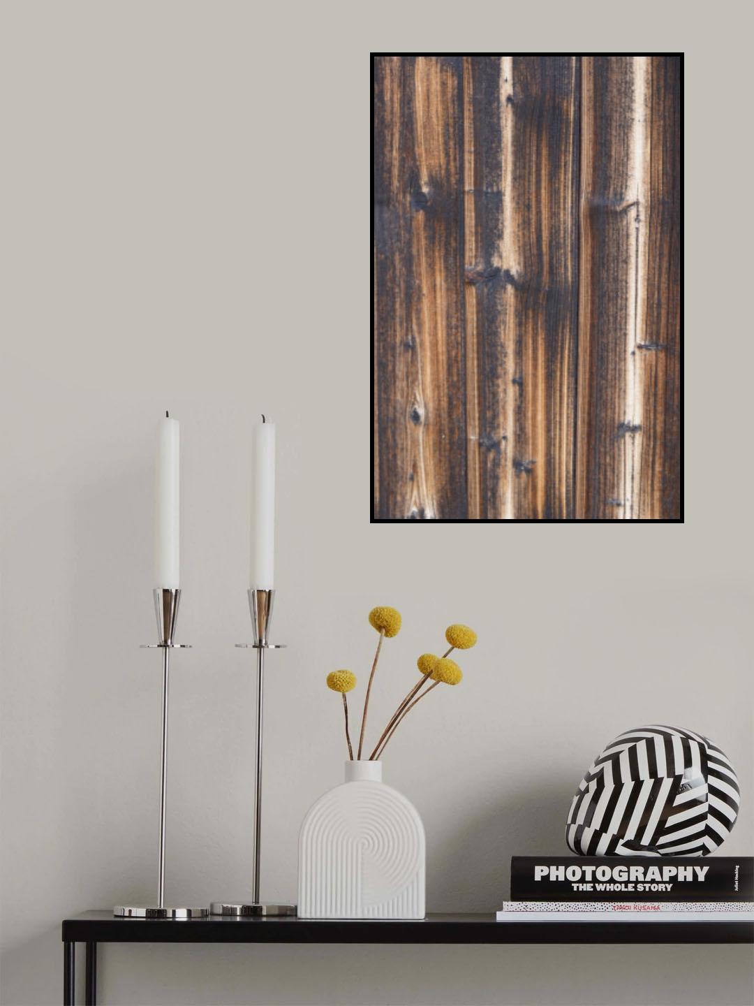 Tex Surface Wood 6 Poster och Canvastavla