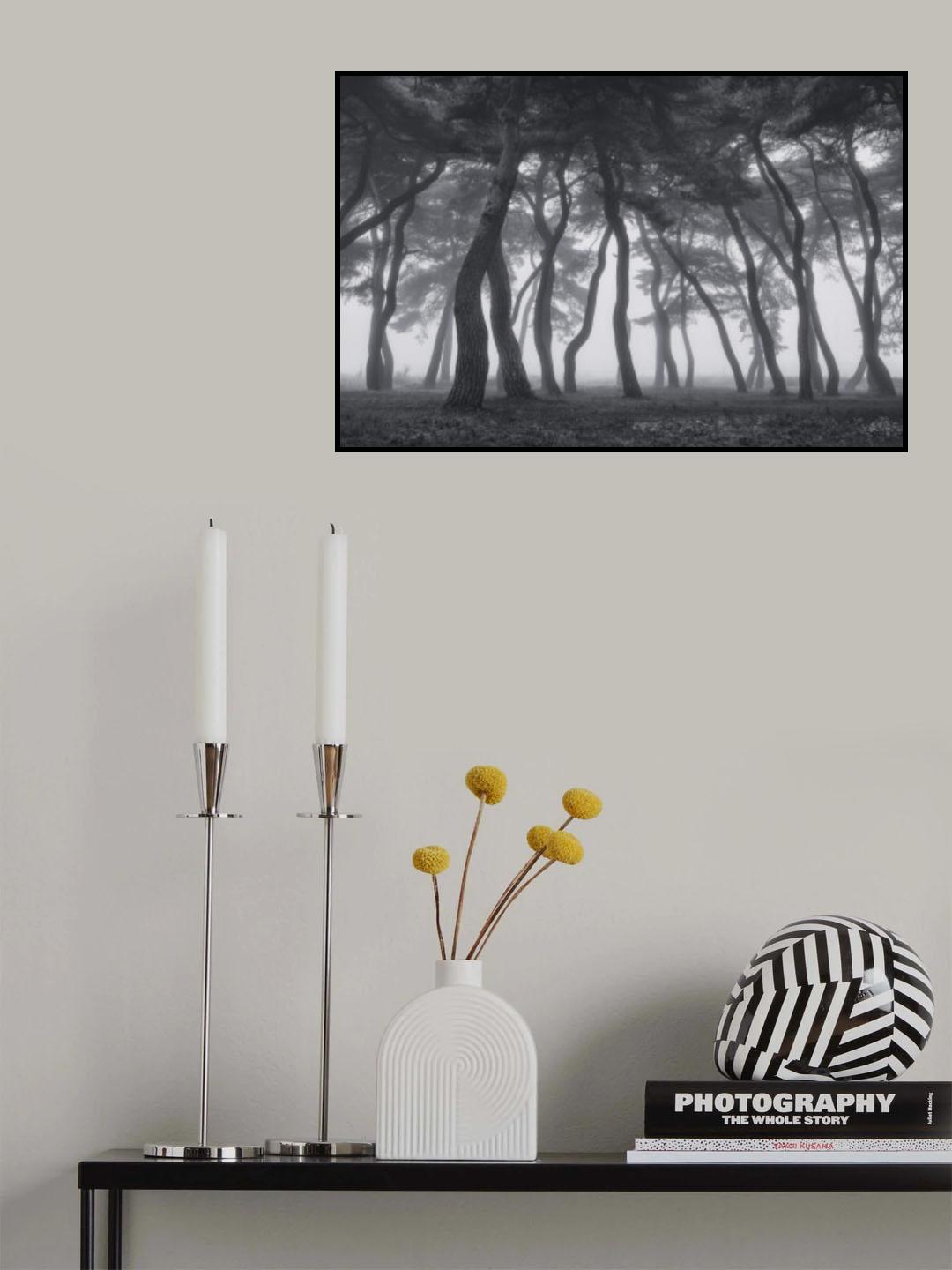 Dancing trees Poster och Canvastavla