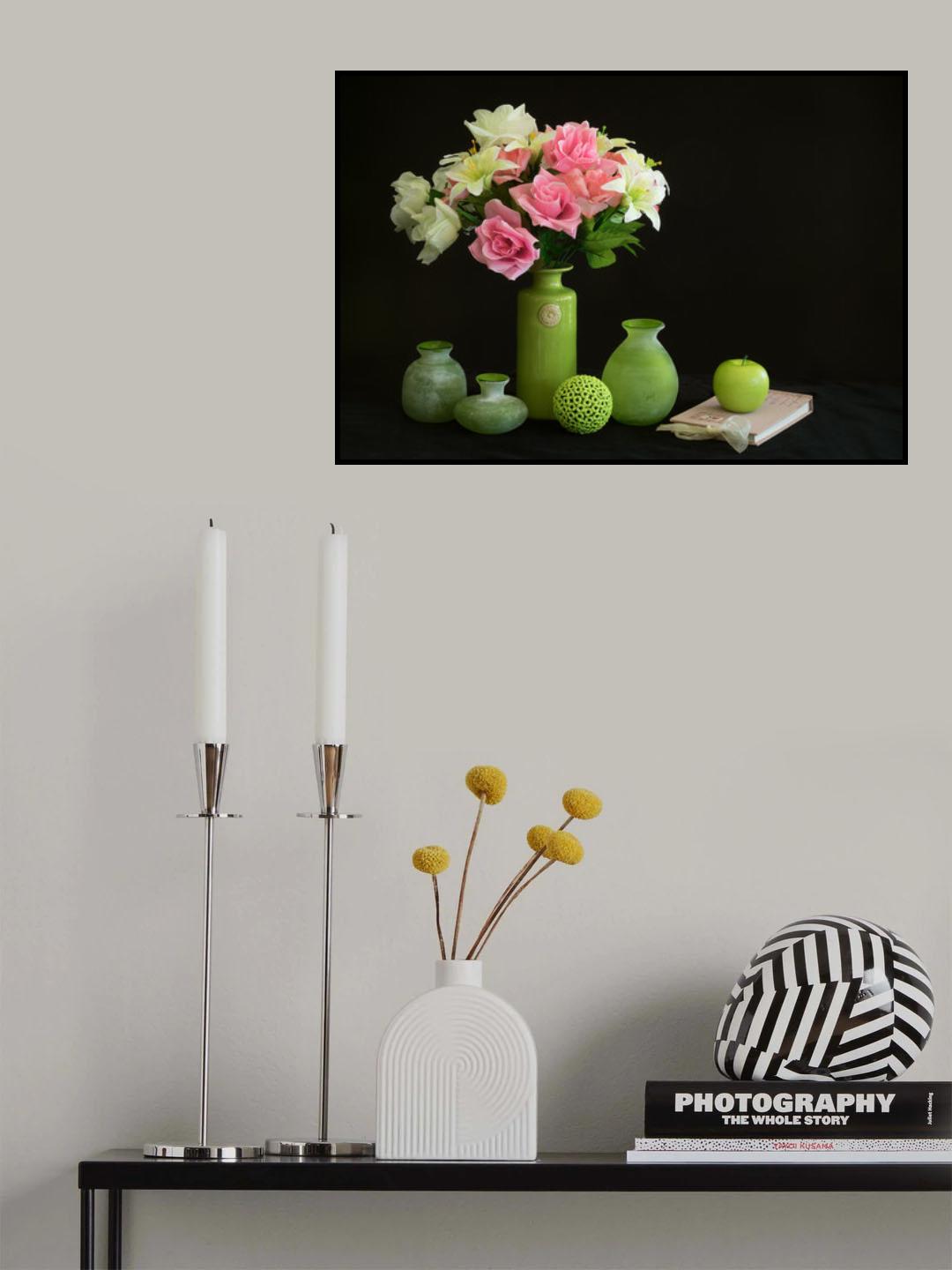Roses and Apple Poster och Canvastavla