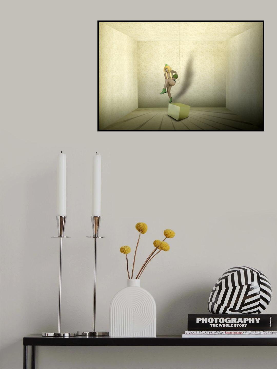 Yellow Poster och Canvastavla