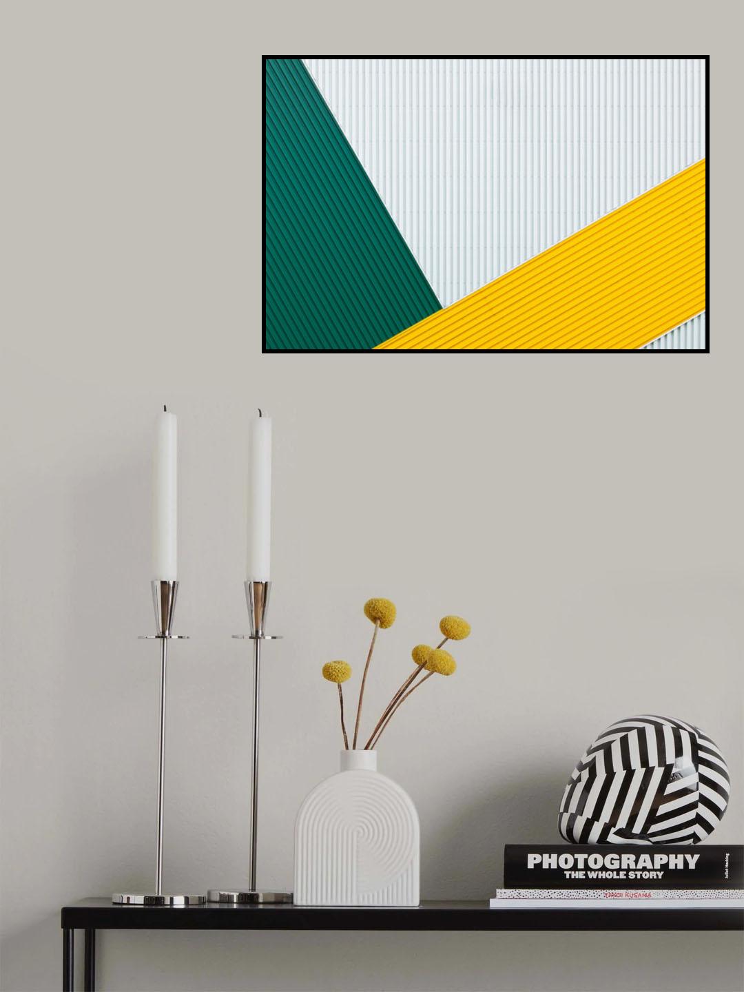 Color abstraction Poster och Canvastavla