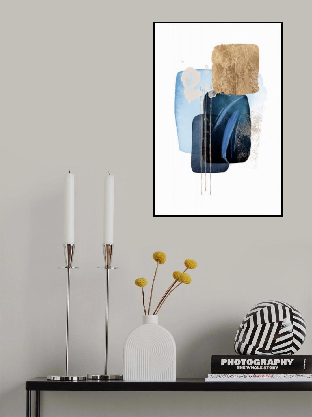 Cool Blue-2 Poster och Canvastavla