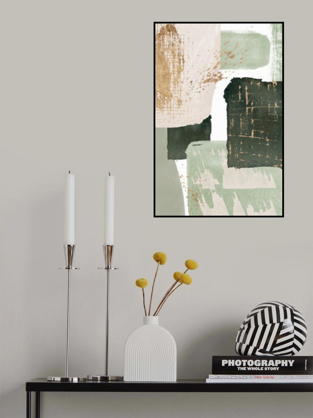 Green of Curiosity-3 Poster och Canvastavla