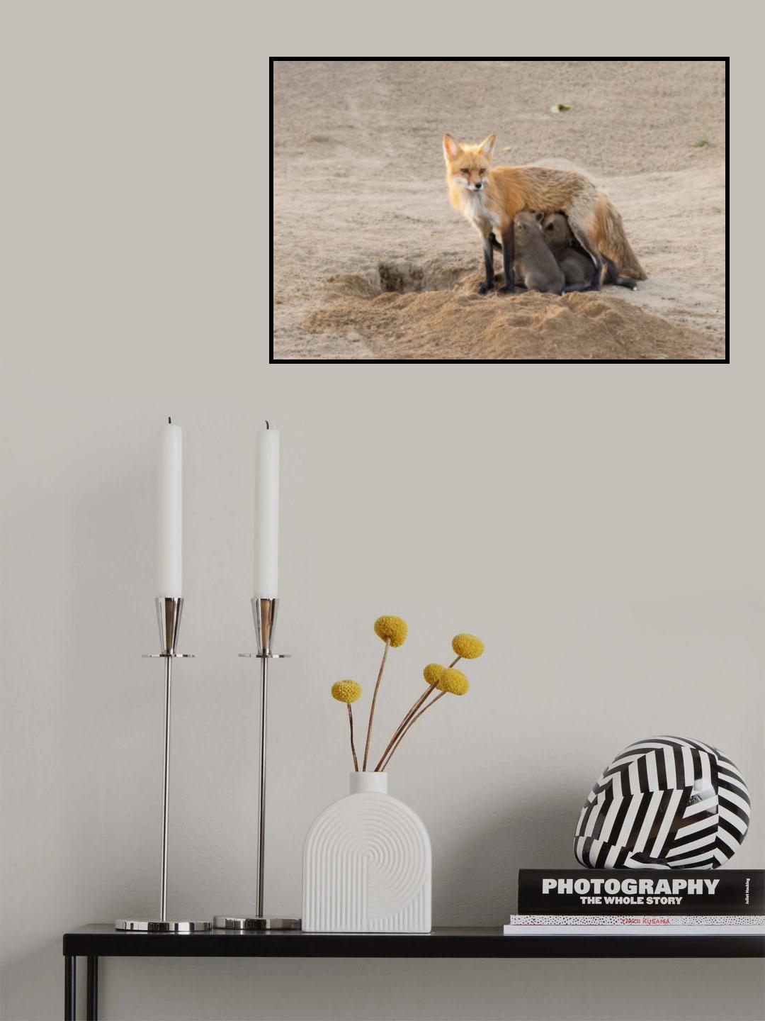 Sunset Dinner Poster och Canvastavla