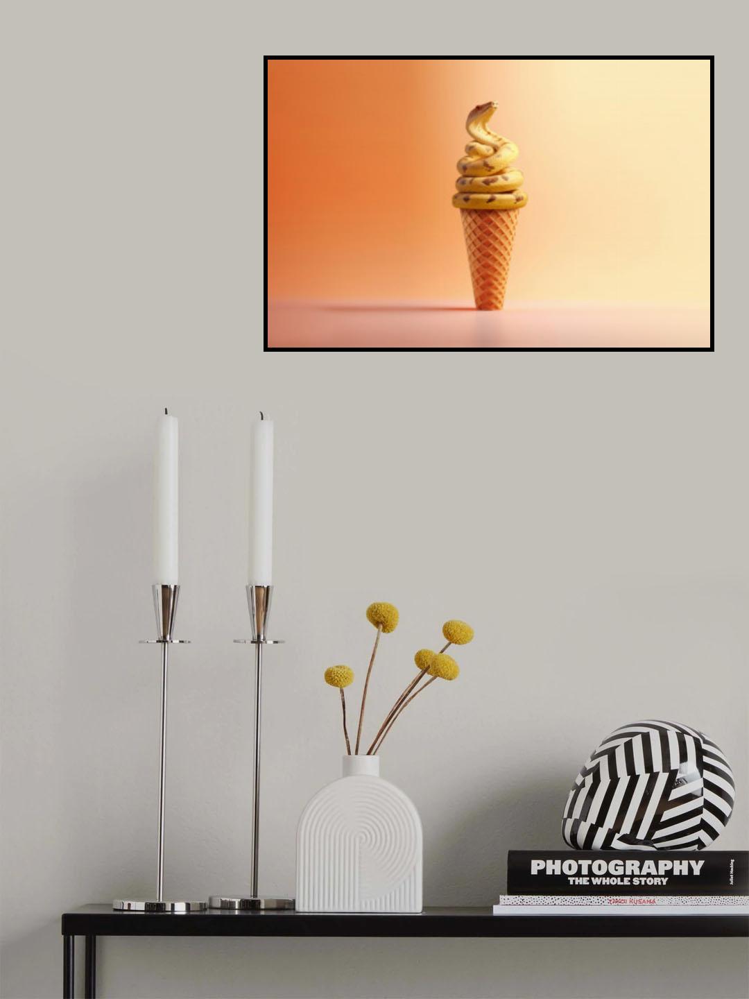 Snake Cream Poster och Canvastavla
