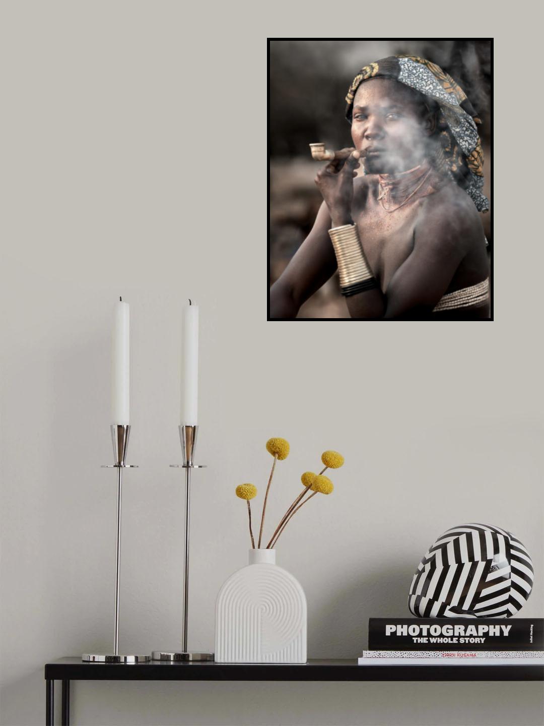 Morning Smoke Poster och Canvastavla