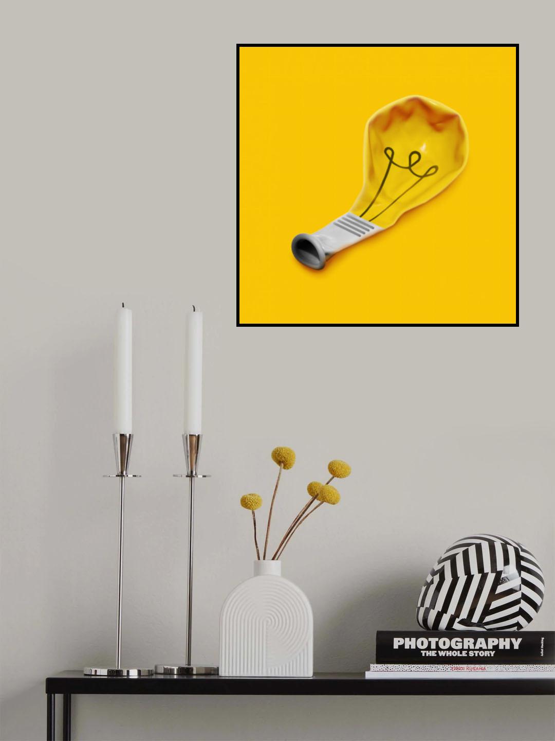 Deflated Idea Poster och Canvastavla