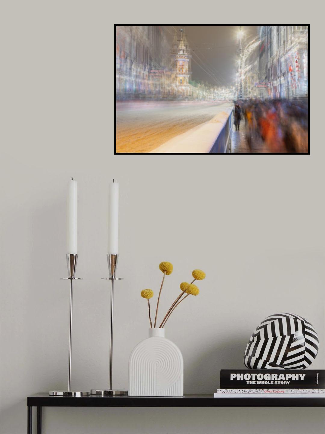 Time goes its own way.. Poster och Canvastavla