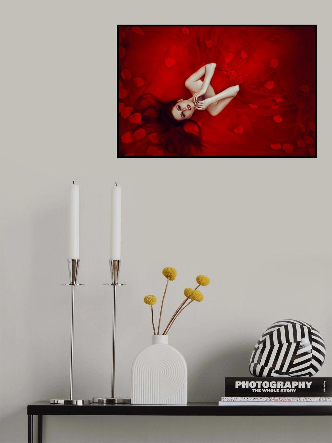 The flaming soul Poster och Canvastavla