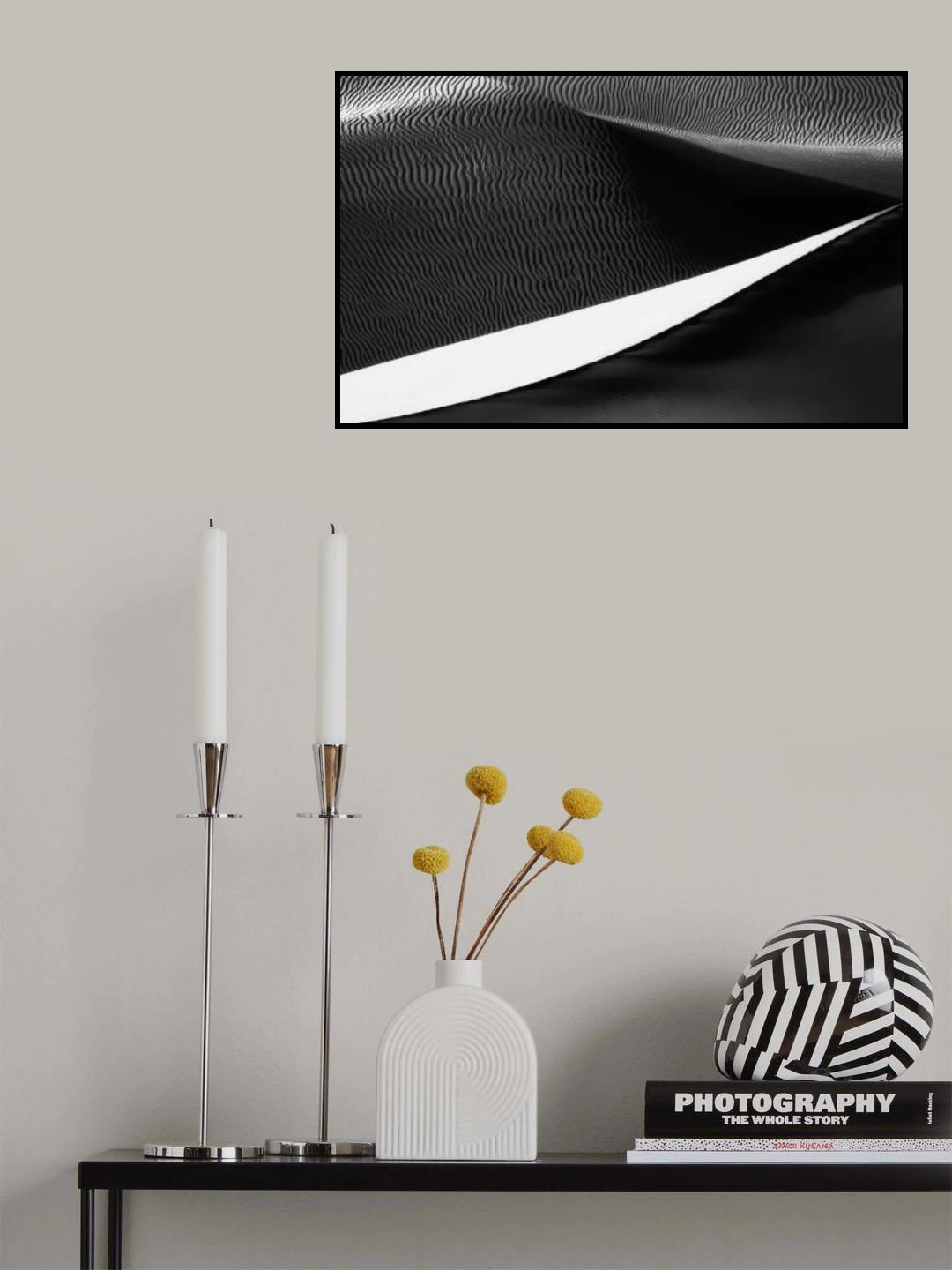 Desert Form Poster och Canvastavla