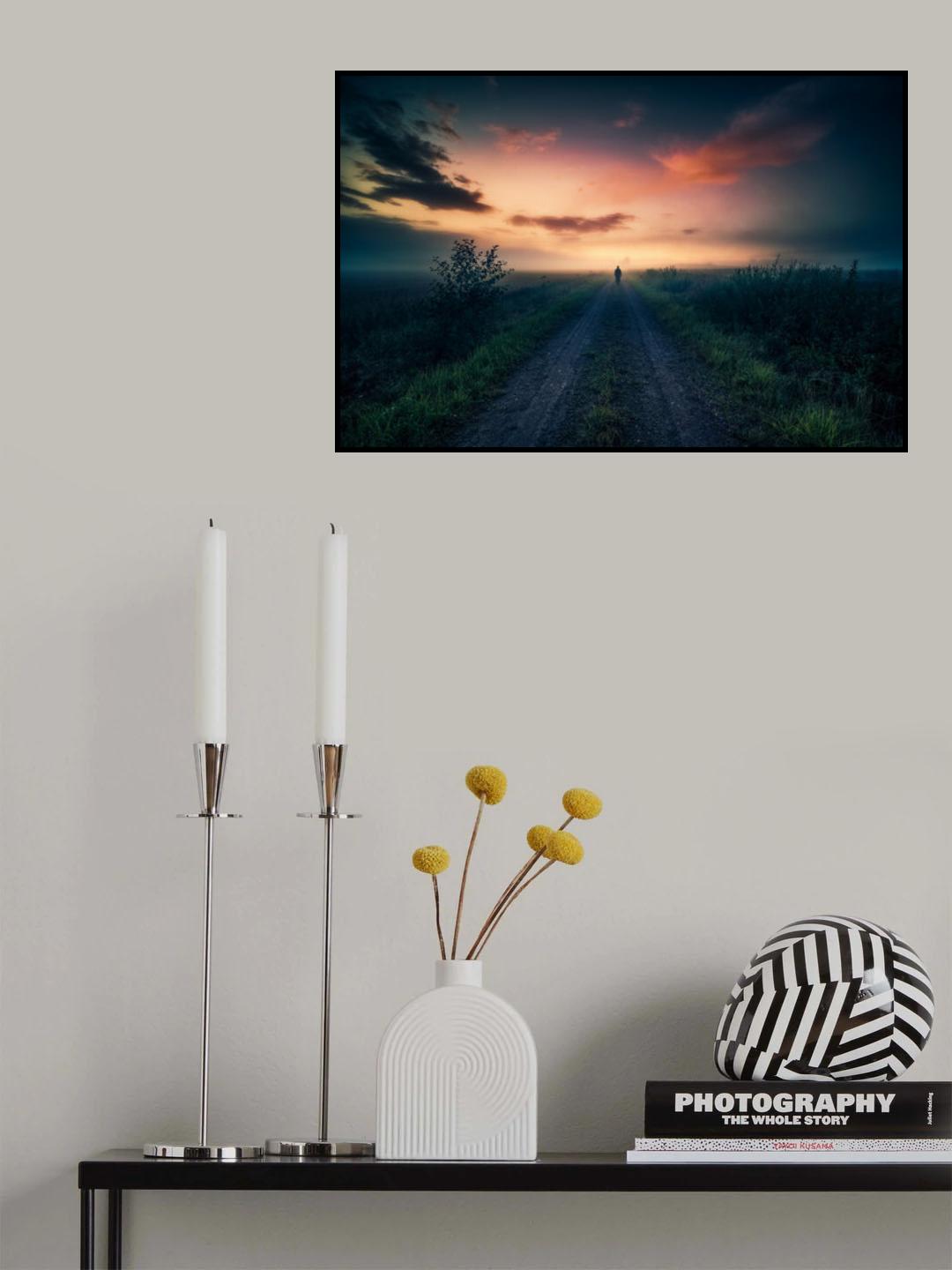 Silence. Poster och Canvastavla