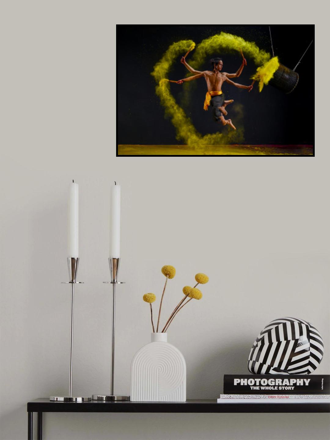 Love Drums Poster och Canvastavla