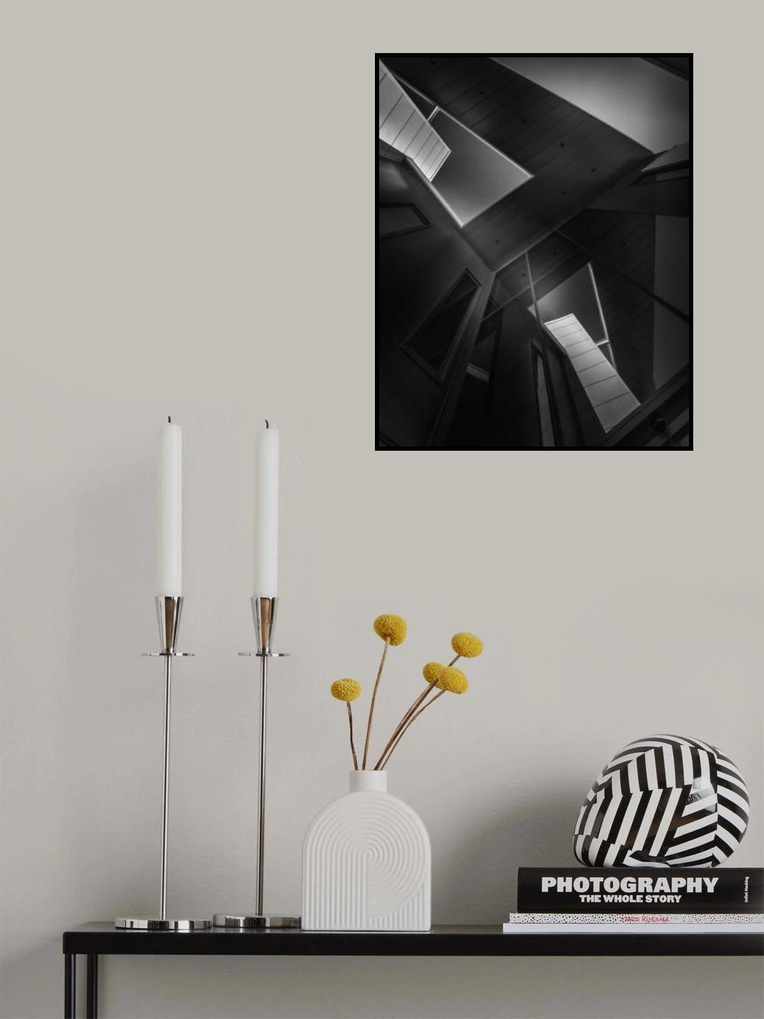 Lines and shapes Poster och Canvastavla