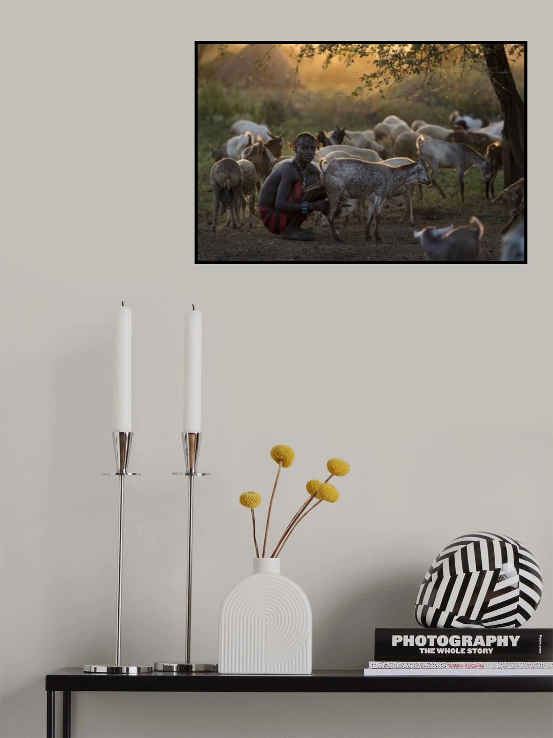 Ethiopian Harma tribes Poster och Canvastavla