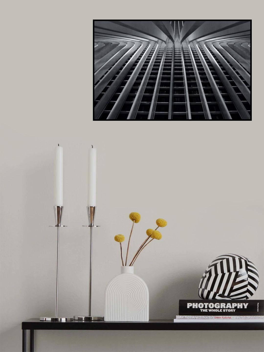 Night curves Poster och Canvastavla