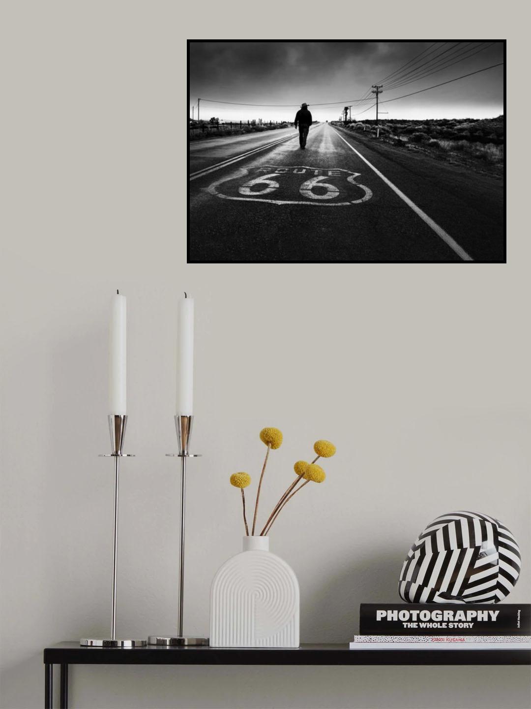 Historical road Poster och Canvastavla