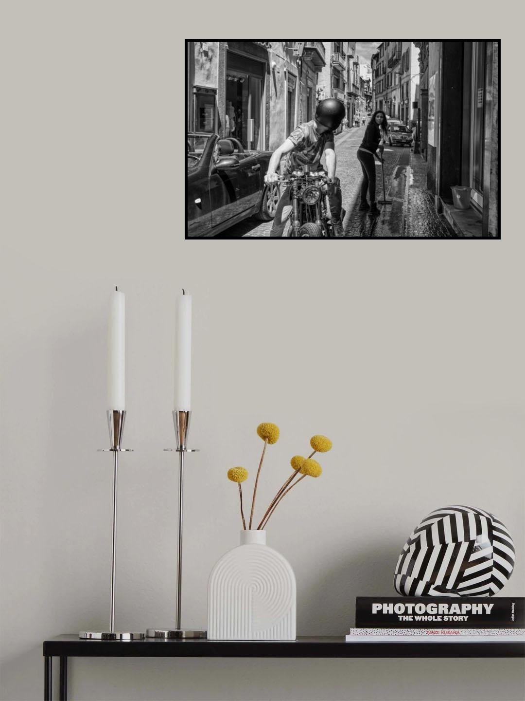 Stop & go Poster och Canvastavla