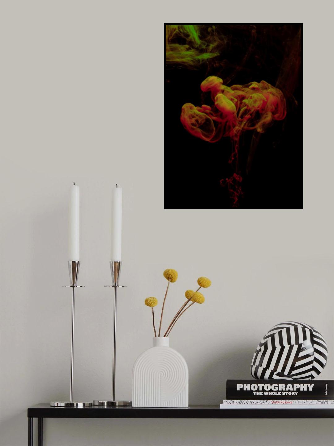 ink in water Poster och Canvastavla