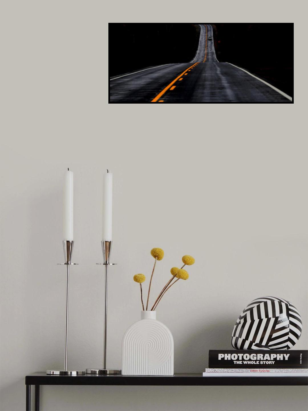 The Road Ahead Poster och Canvastavla