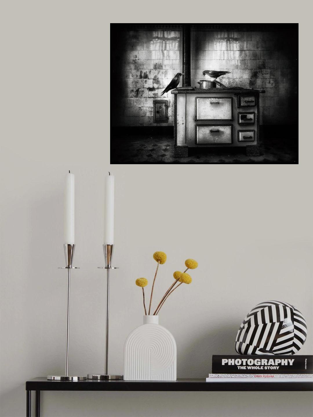 the kitchen is very good today Poster och Canvastavla