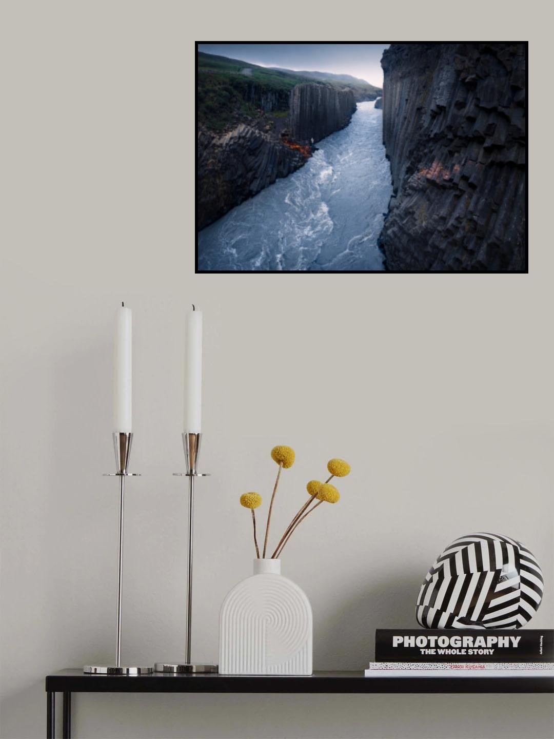 Basalt Canyon Poster och Canvastavla