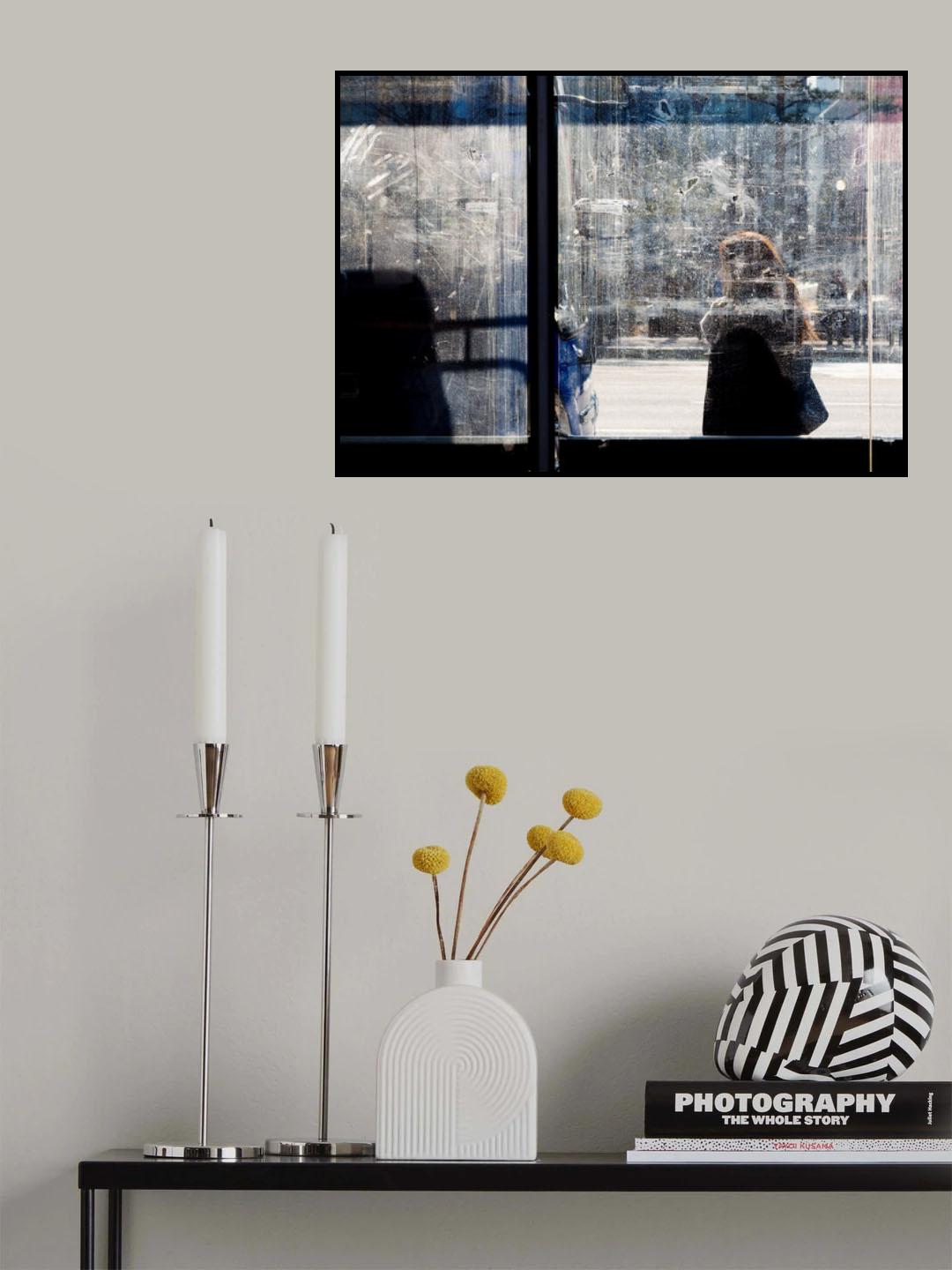 bus stop Poster och Canvastavla