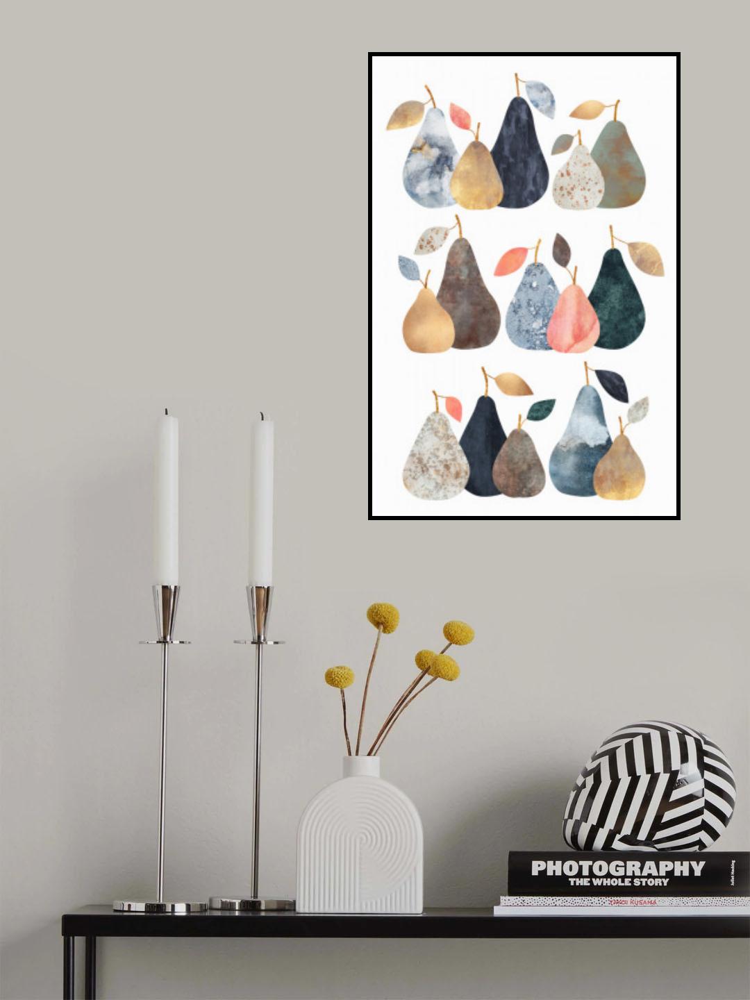Pears Poster och Canvastavla