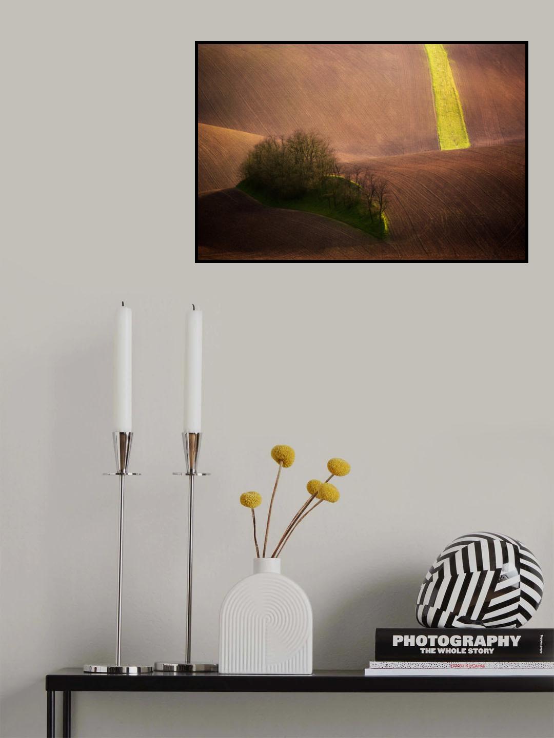 Rolling hills Poster och Canvastavla