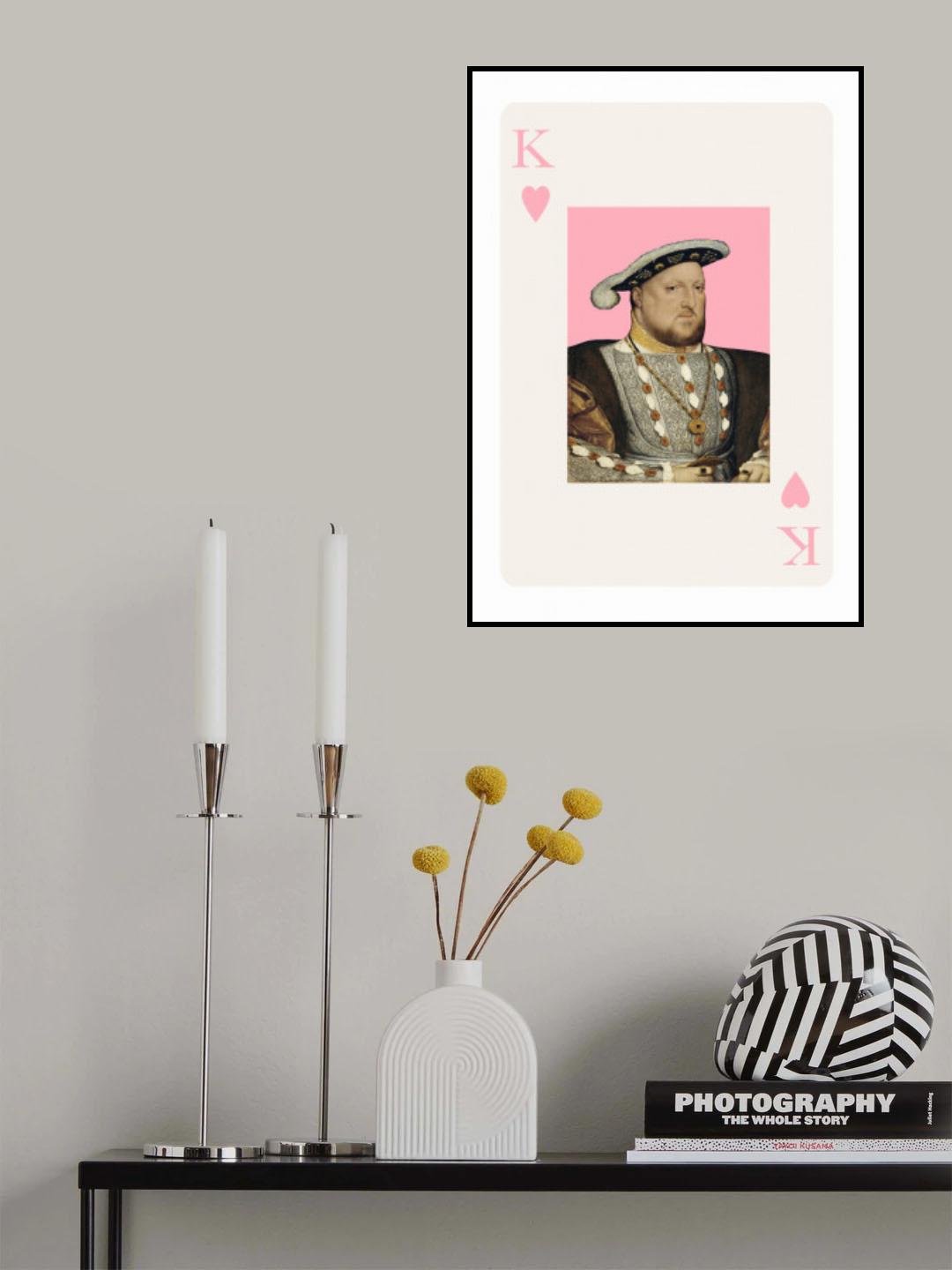 Kinghenrycard Ratioiso Poster och Canvastavla