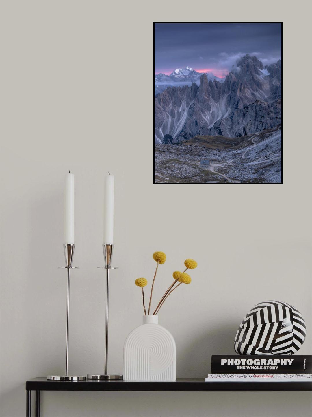 Cadini di Misurina Poster och Canvastavla