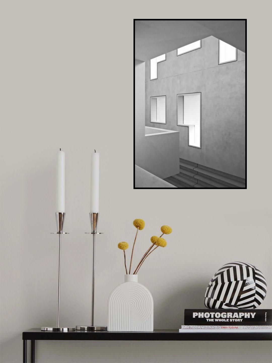Indoor Architecture Poster och Canvastavla