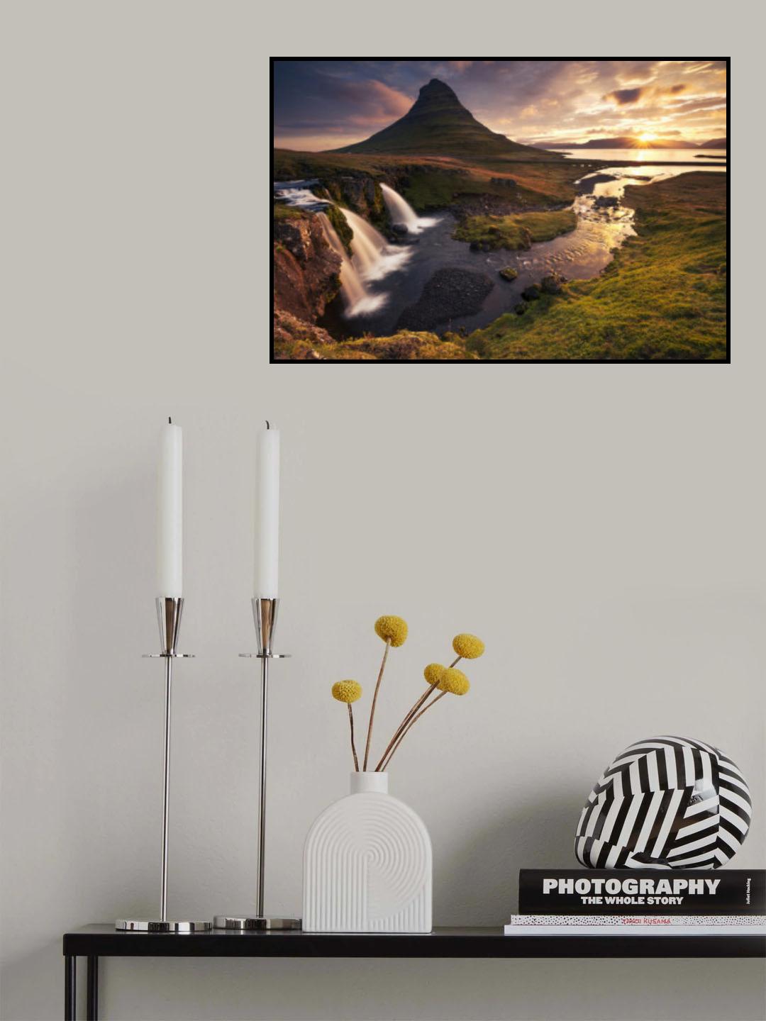 Good Morning Iceland Poster och Canvastavla