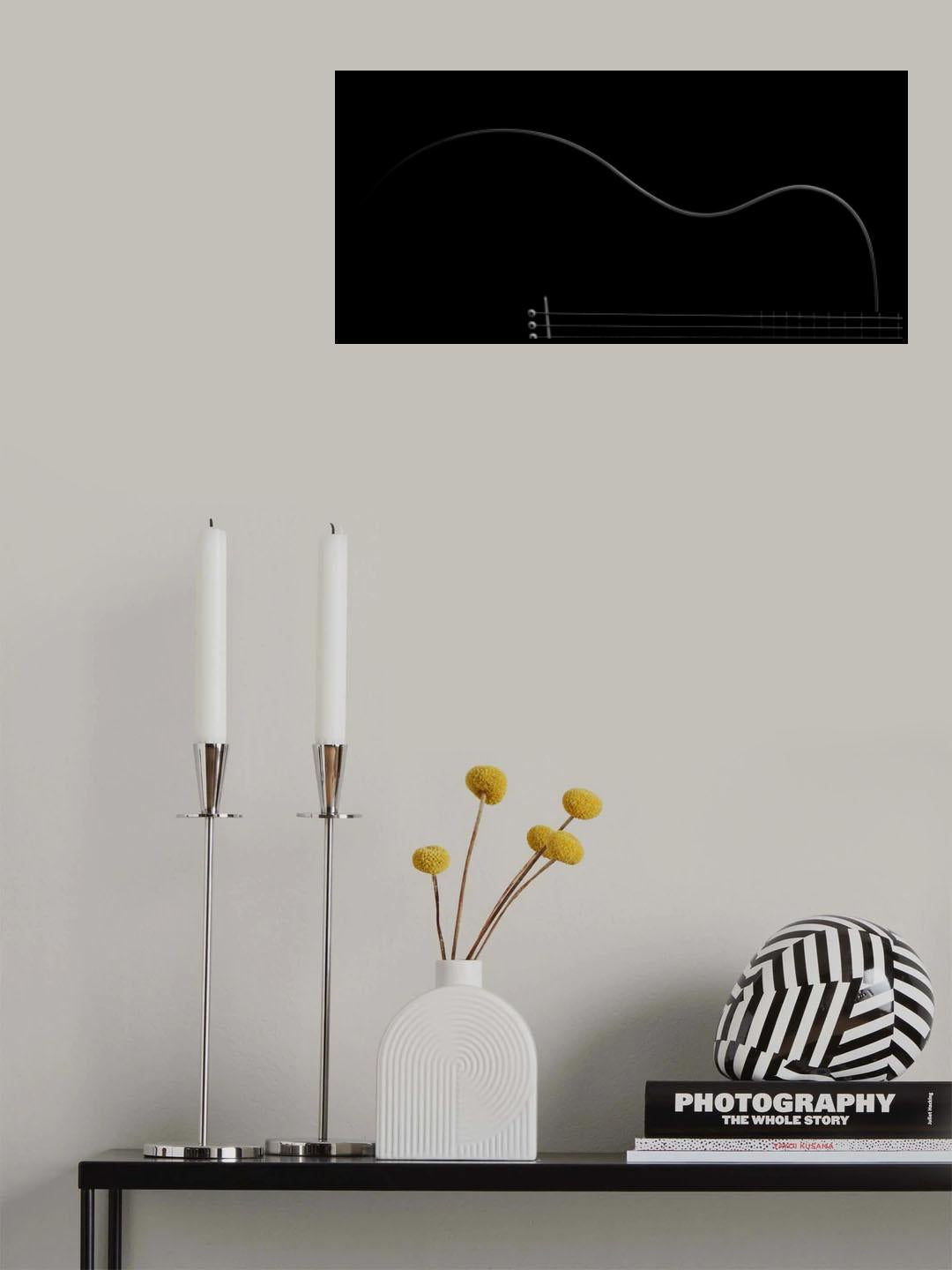 Curves Poster och Canvastavla