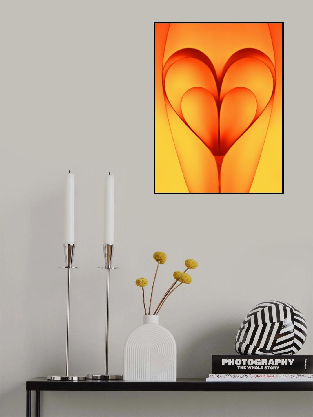 The Bounded Hearts Poster och Canvastavla