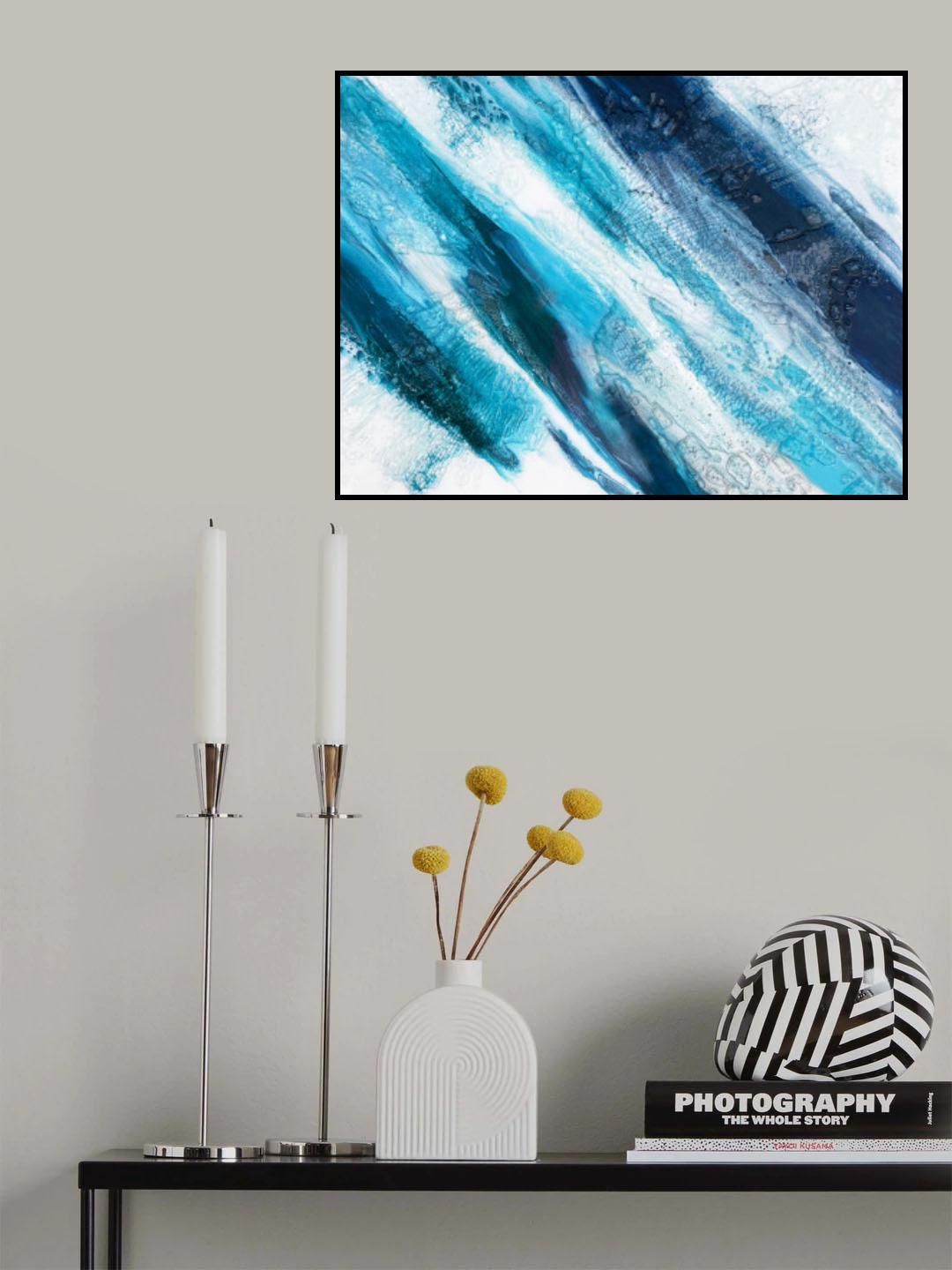 Arctic Ice Poster och Canvastavla