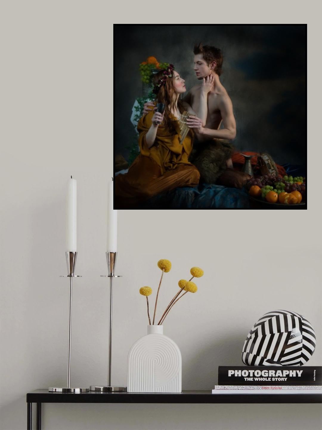 Pan and Psyche Poster och Canvastavla