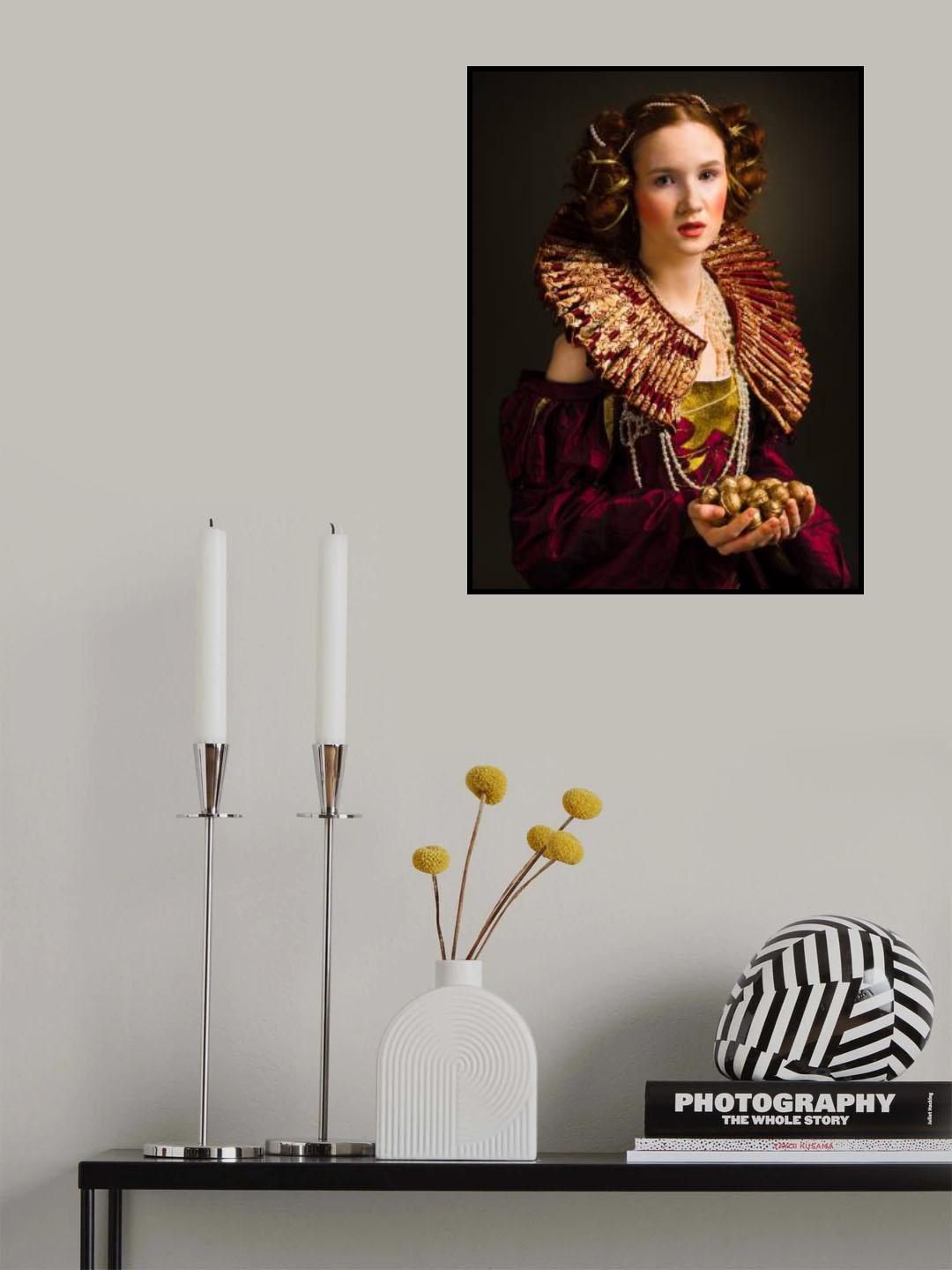 golden lady Poster och Canvastavla