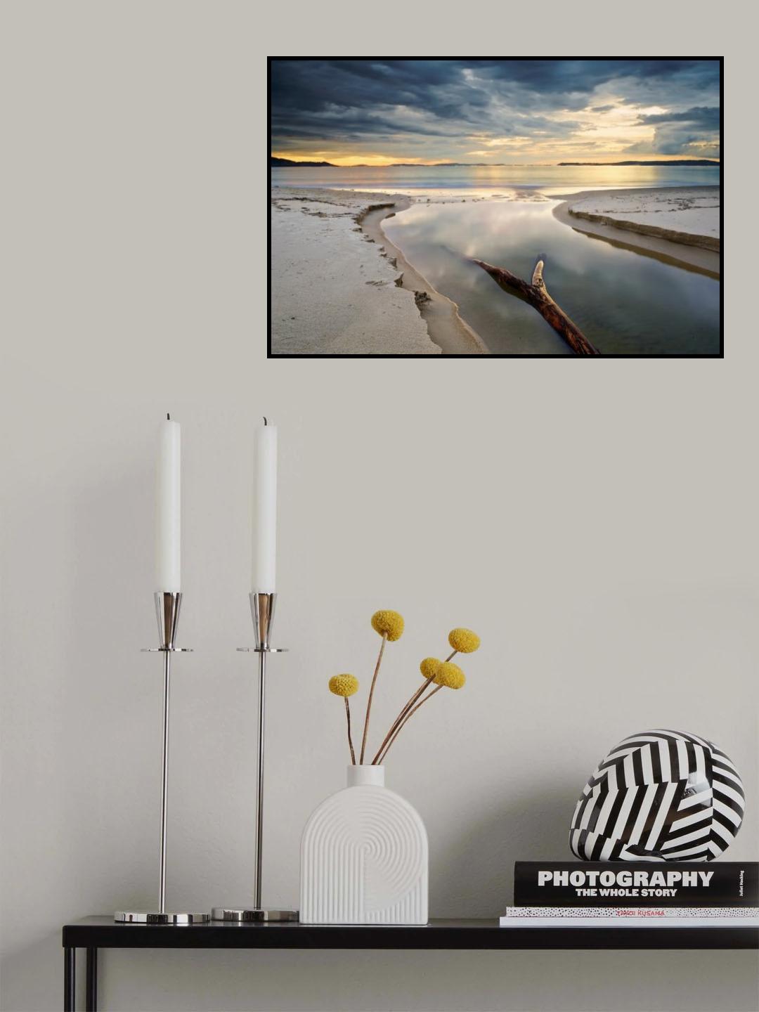 The river Poster och Canvastavla