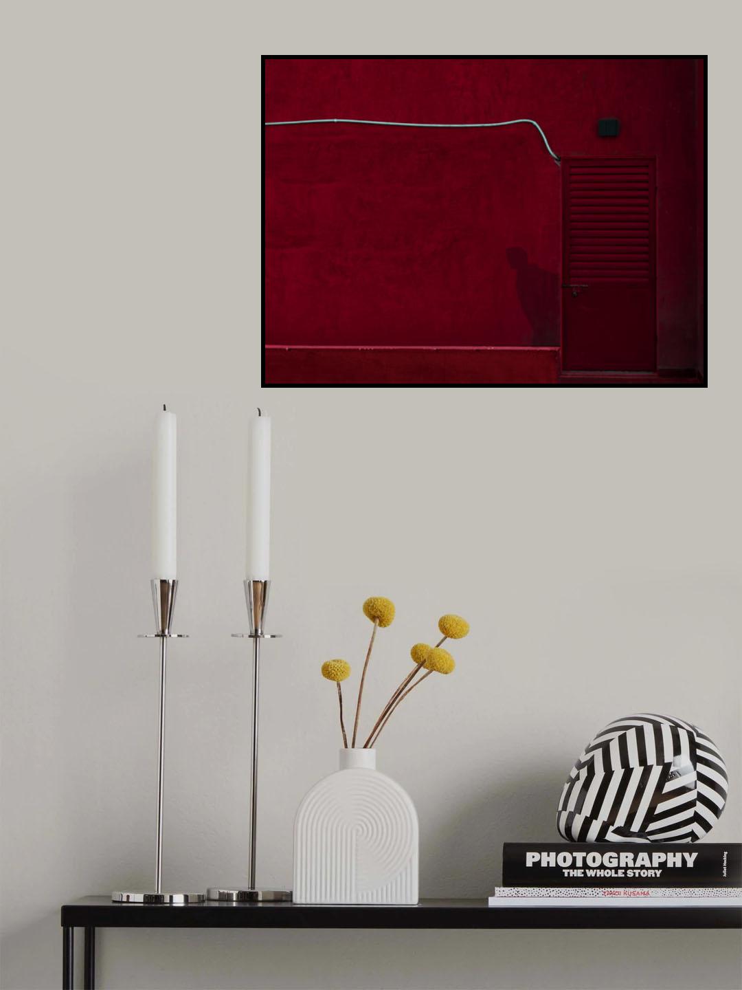 Exit Poster och Canvastavla