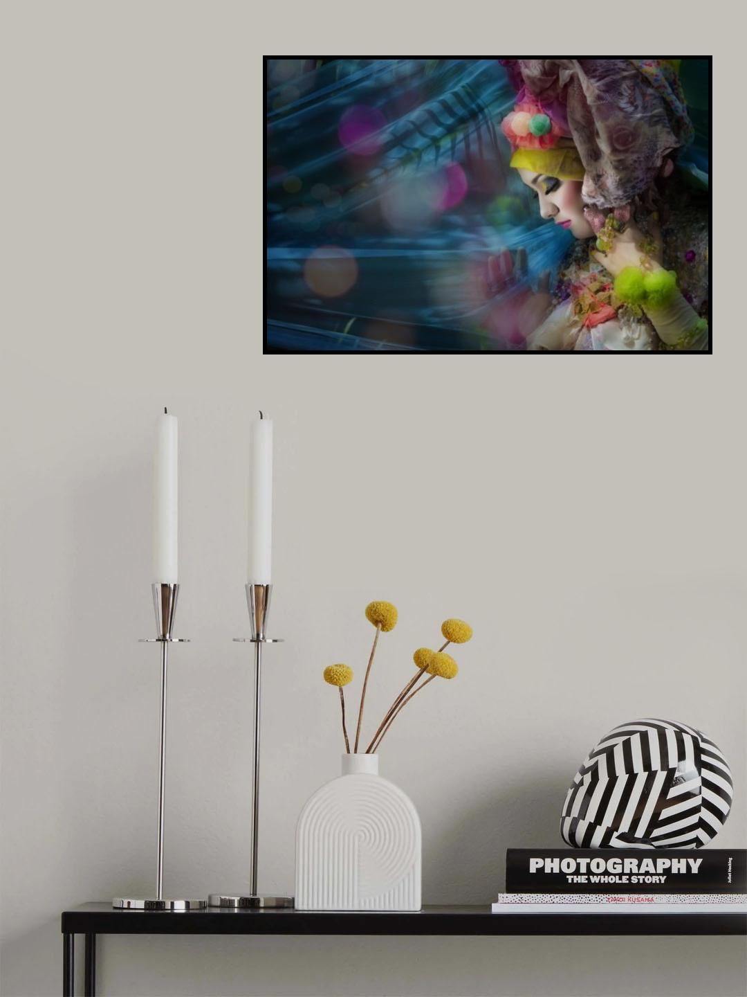 Modern Hijab Poster och Canvastavla
