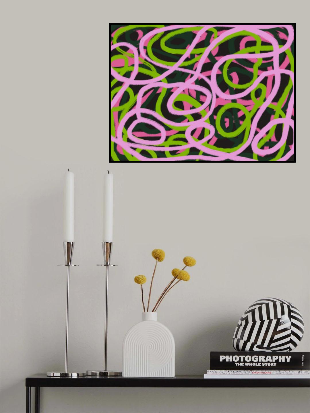 Strings composition x3 Poster och Canvastavla