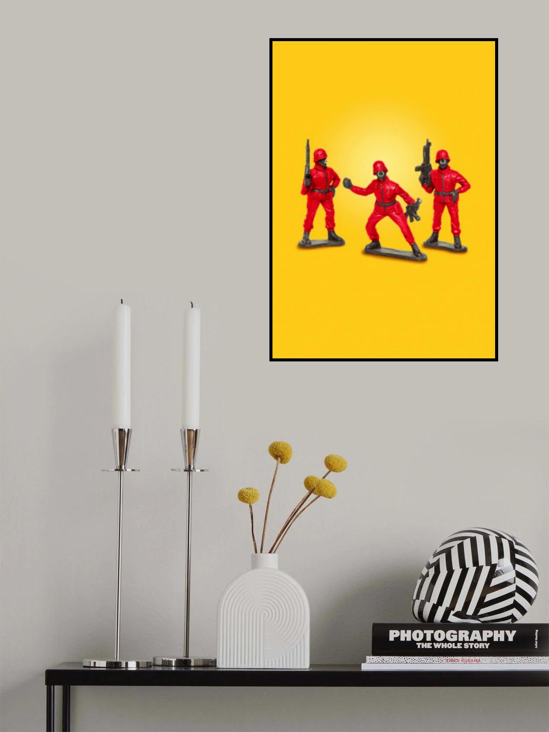 Modern Toy Soldiers Poster och Canvastavla