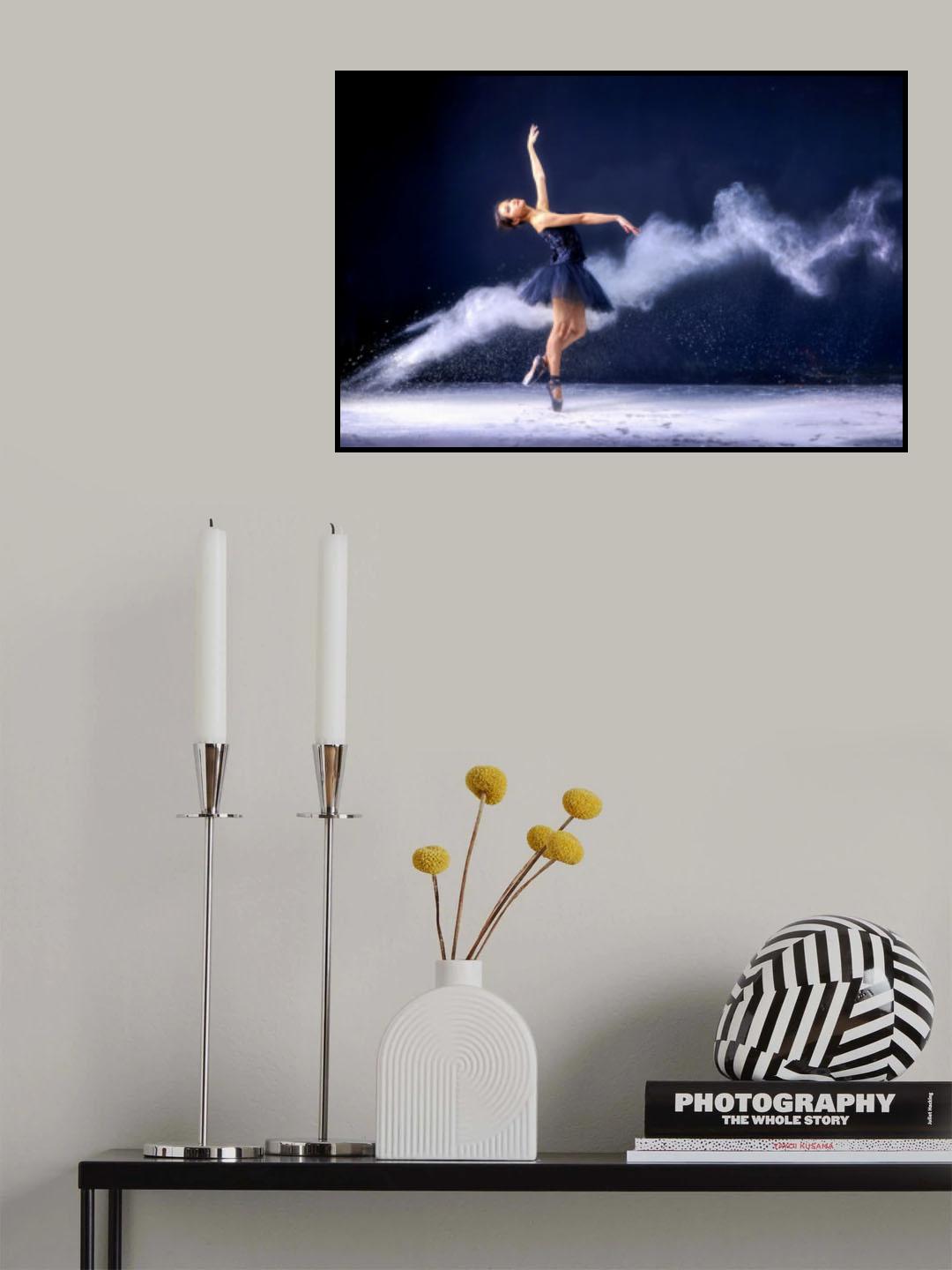 Feeling Blue Poster och Canvastavla
