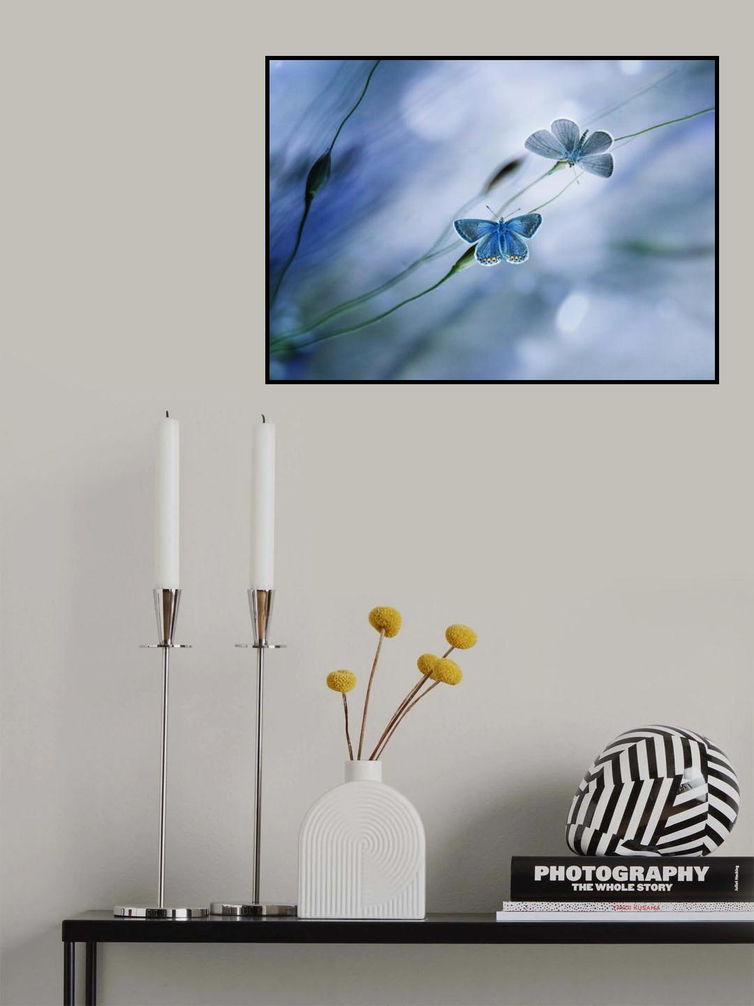 BLUE Poster och Canvastavla