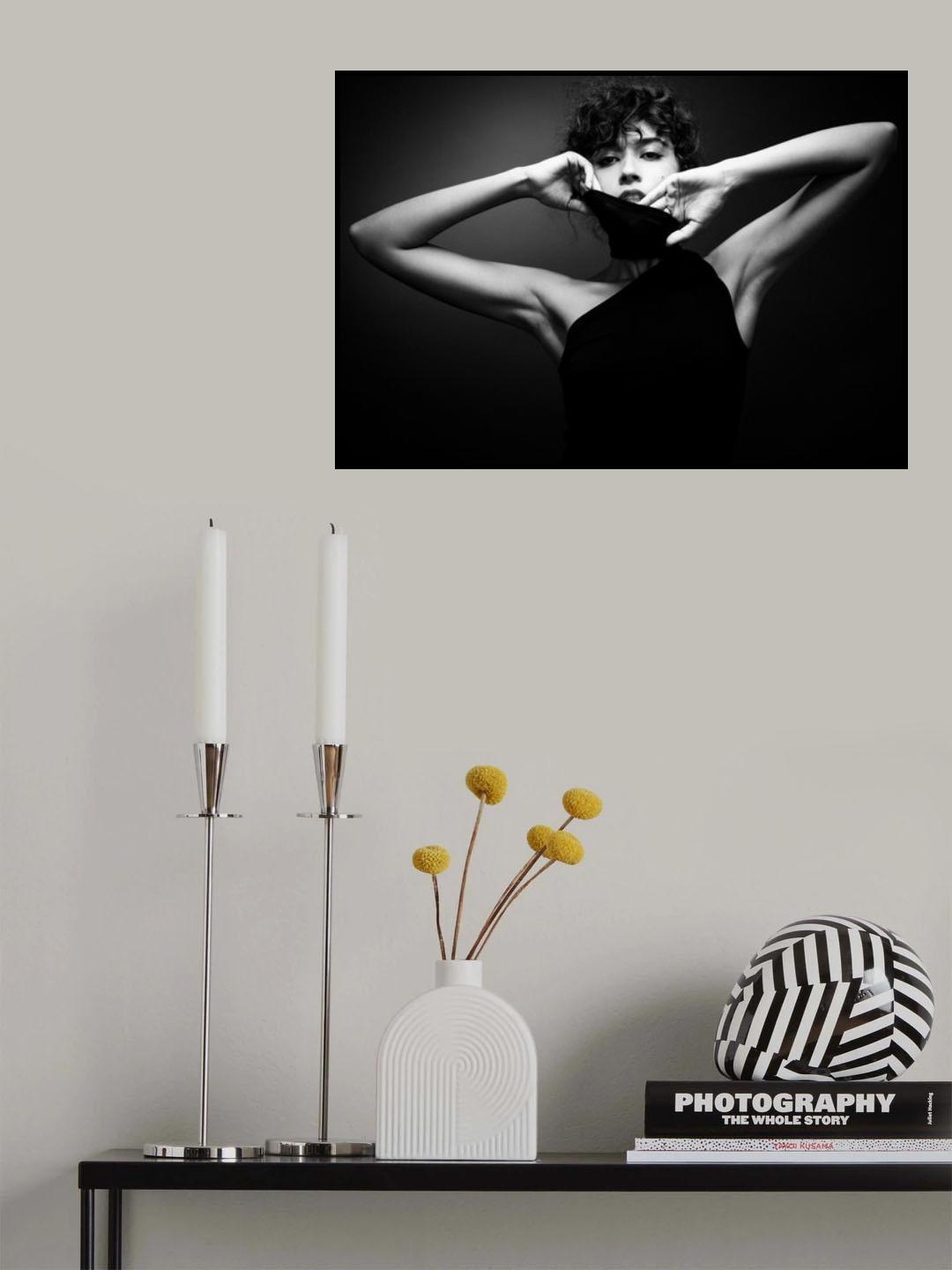 S Poster och Canvastavla