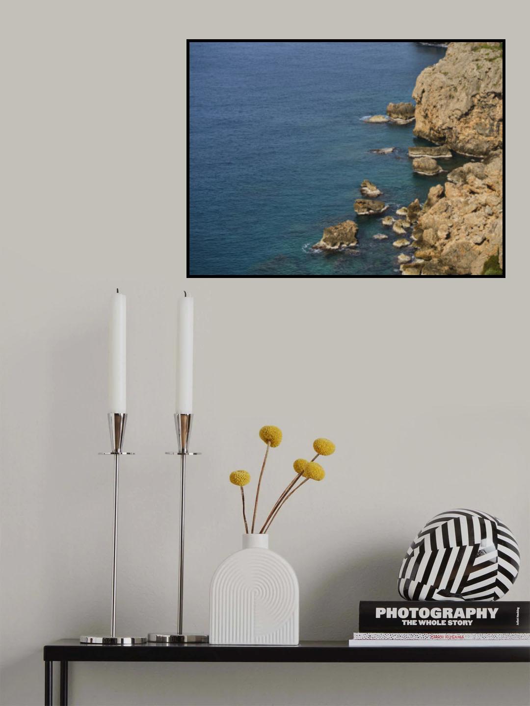 seascape and rocks Poster och Canvastavla