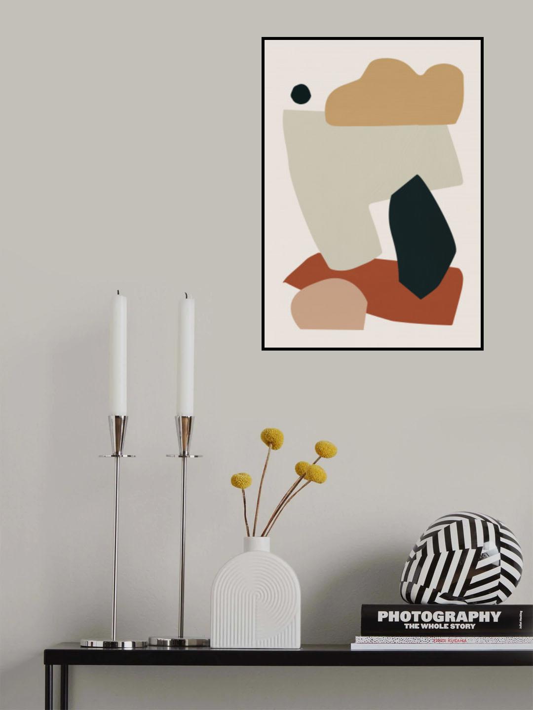 Collage Earth I Poster och Canvastavla