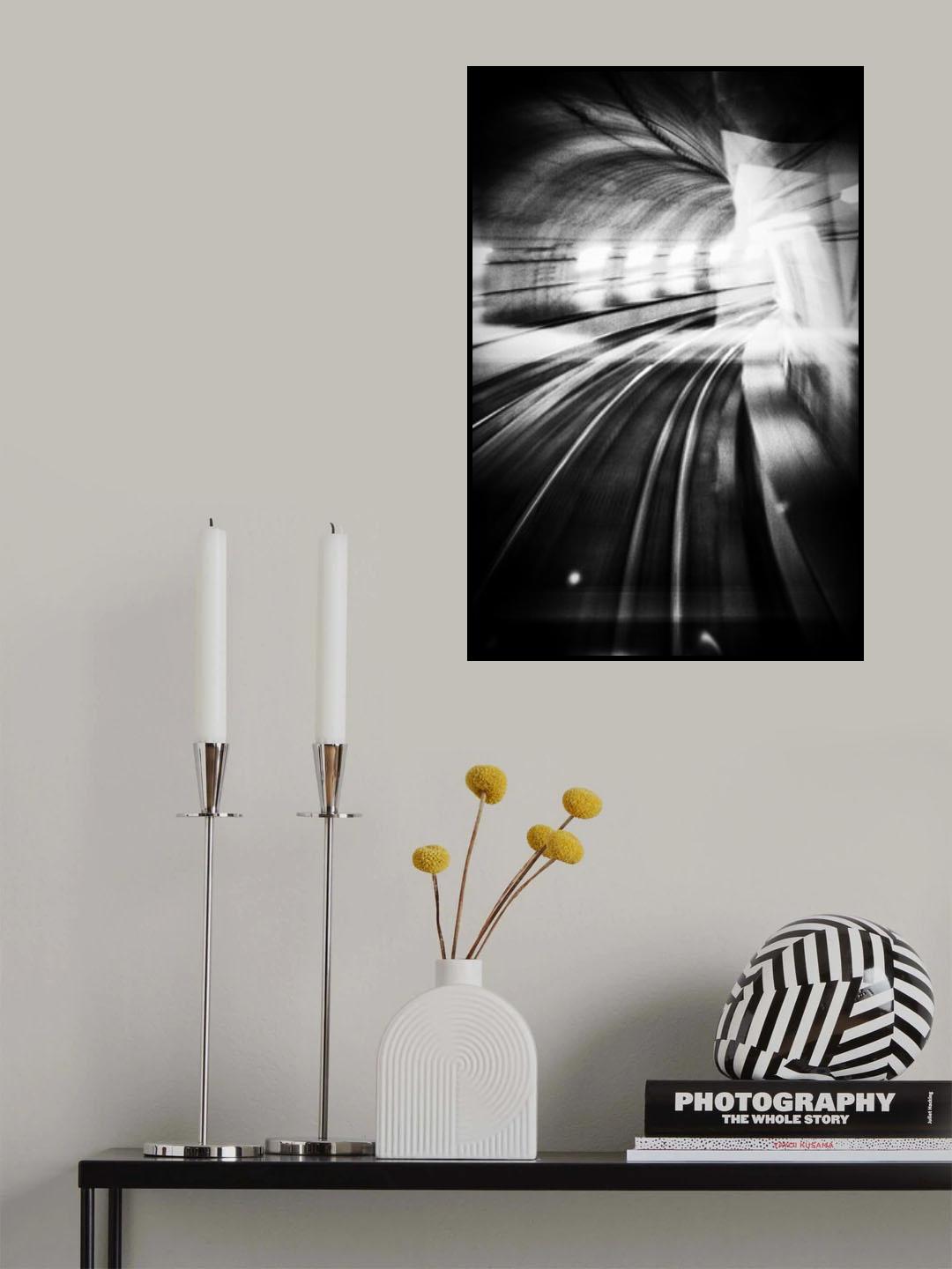 Metro lights Poster och Canvastavla