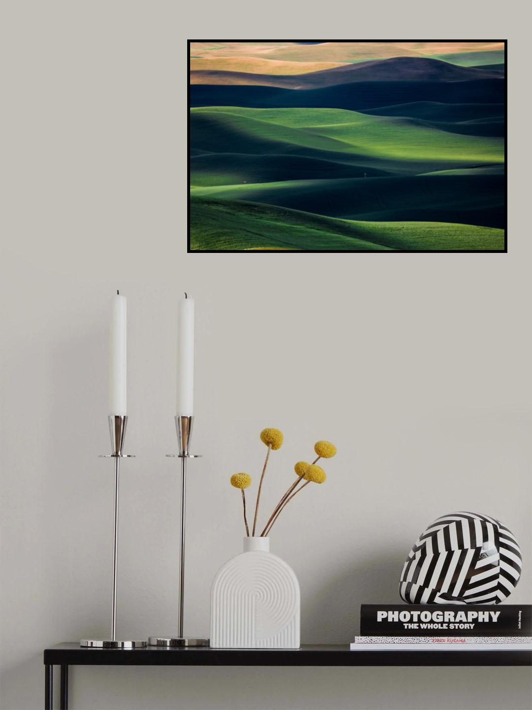 Flow Poster och Canvastavla