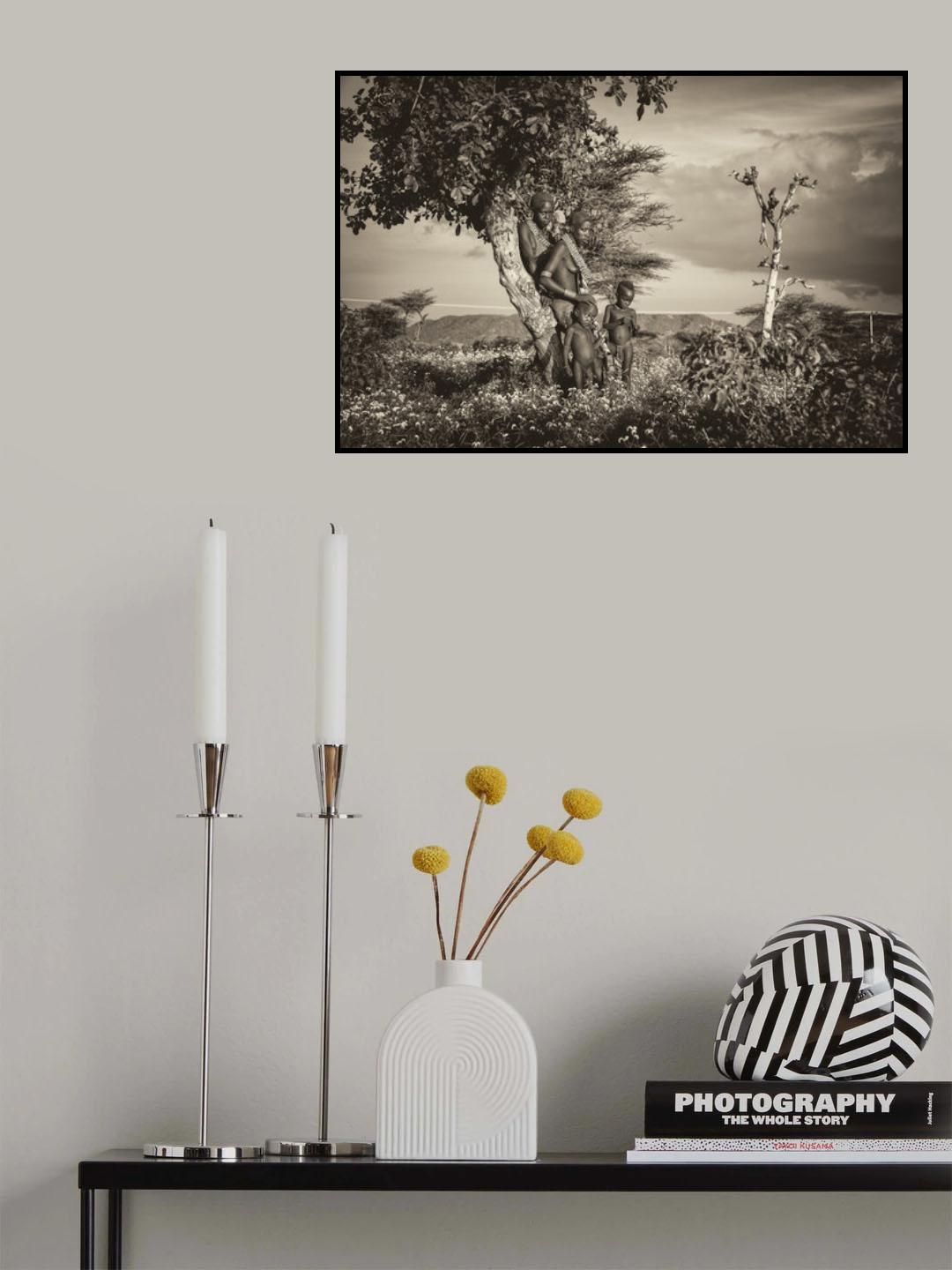Tribes Family Poster och Canvastavla